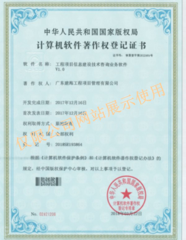 工程项目信息建设技术咨询业务软件